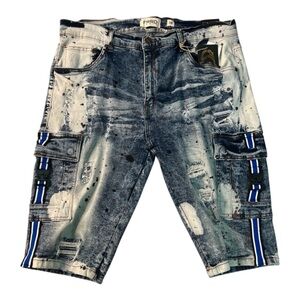 Sz Various denim pocket blue jean shorts